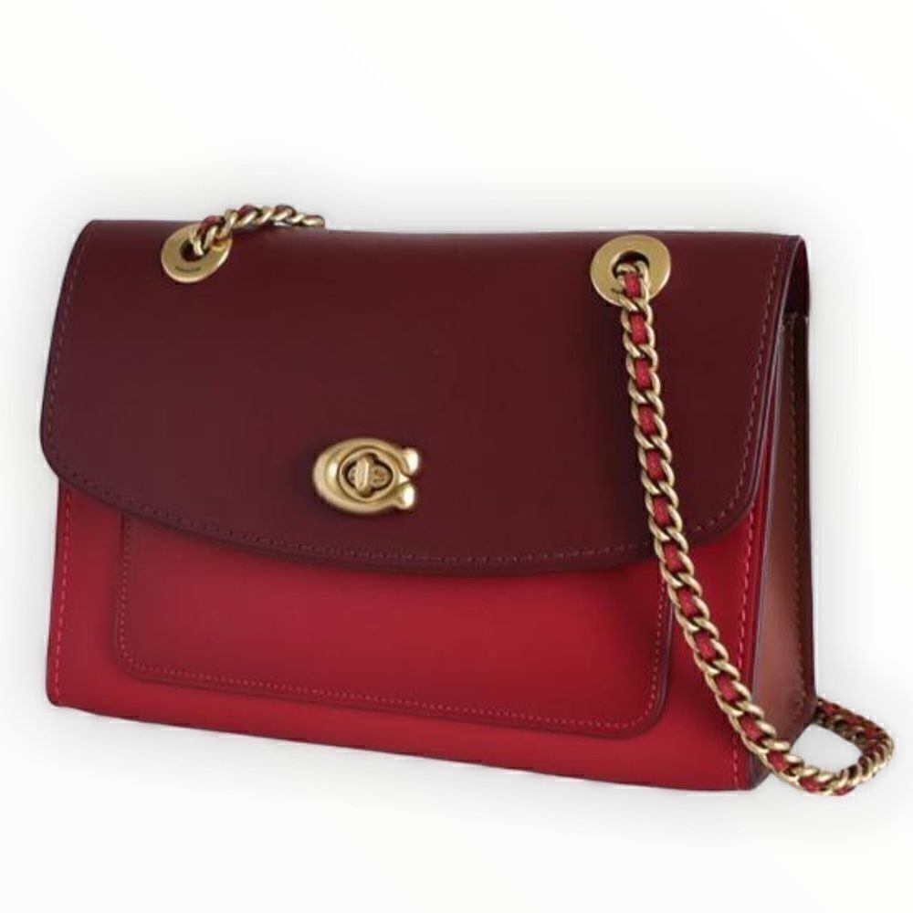 COACH Parker ColorBlock Shoulder Bag